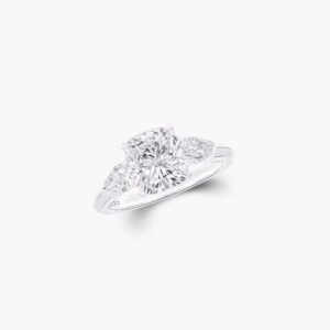 Promise Cushion Diamond Engagement Ring