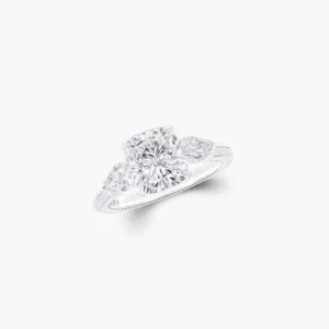 Promise Cushion Diamond Engagement Ring
