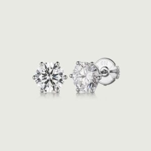 Icon 8 Round Diamond Earrings