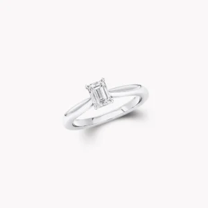 Paragon Emerald Cut Diamond Engagement Ring