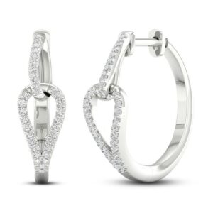 Be Together Diamond Hoop Earrings