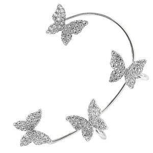 Butterfly Diamond Ear Cuff