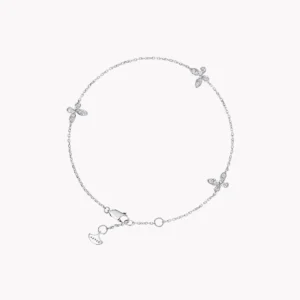 Pavé Butterfly Diamond Petite Bracelet