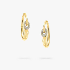 Be Together Diamond Hoop Earrings