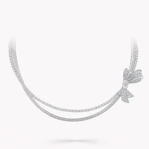 Tilda's Bow Diamond Necklace