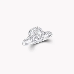 Icon Cushion Cut Diamond Engagement Ring