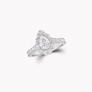 Icon Pear Shape Diamond Engagement Ring
