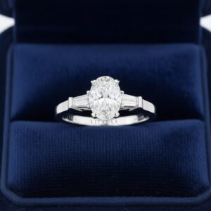Promise Round Diamond Engagement Ring