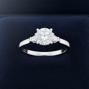 Promise Round Diamond Engagement Ring