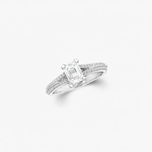 Legacy Emerald Cut Diamond Engagement Ring