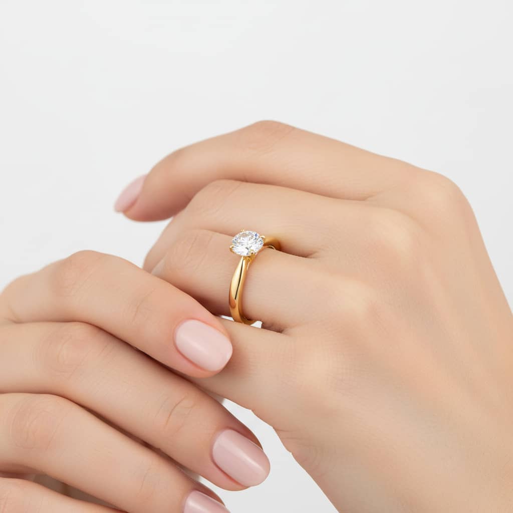 Paragon Round Diamond Engagement Ring - Image 2