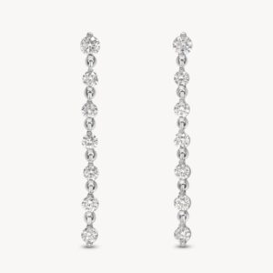 Threads Diamond Mini Earrings