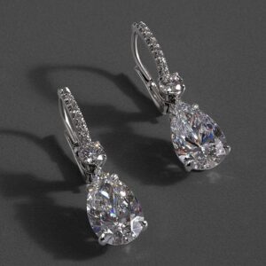Icon 8 Pear Shape Diamond Earrings