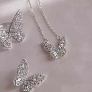 Butterfly Diamond Pendant