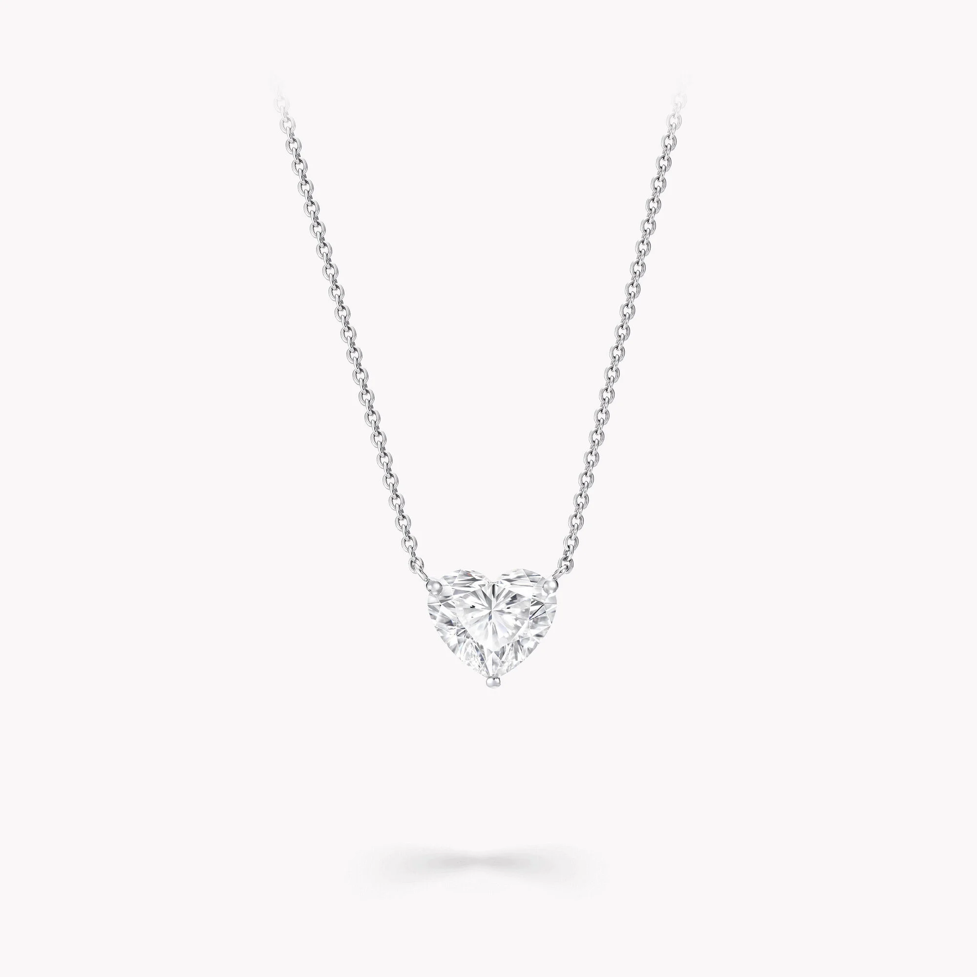 Heart Shape Diamond Pendant