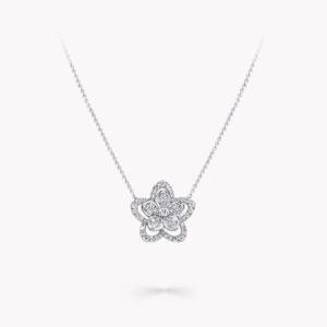 Wild Flower Diamond Pendant