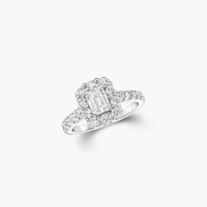 Icon Emerald Cut Diamond Engagement Ring