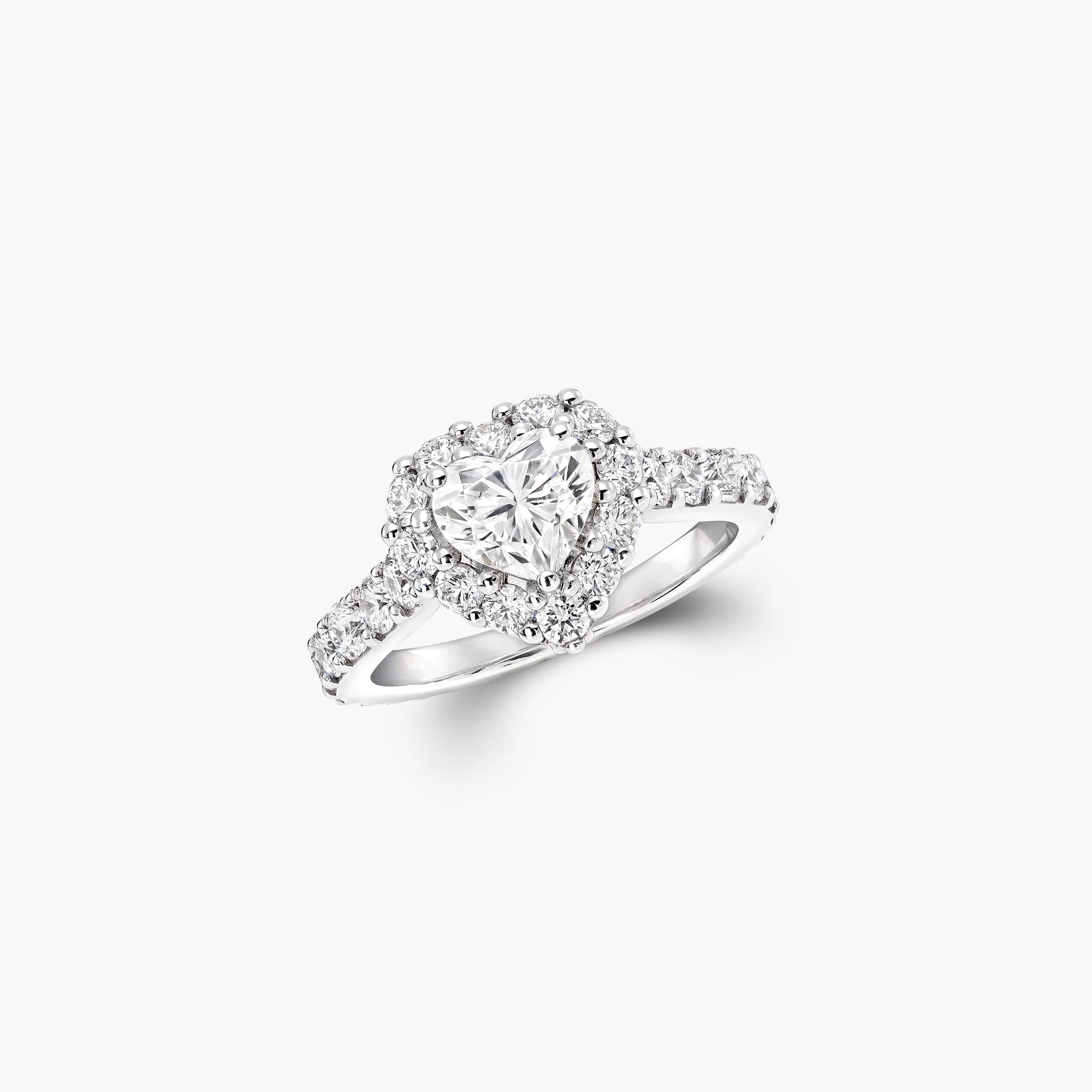 Icon Heart Shape Diamond Engagement Ring